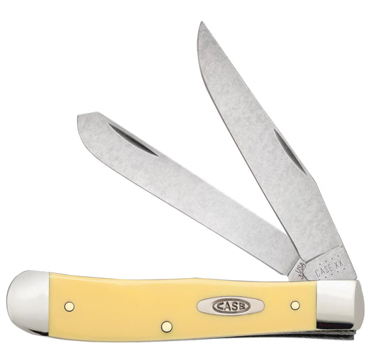 Case Knife Yellow Synthetic (CS) 30114