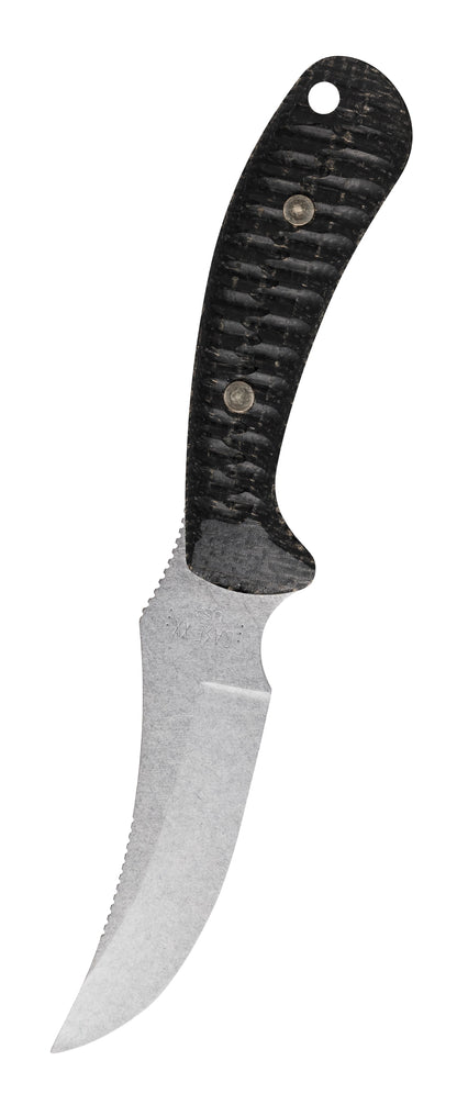 Case Knife Black Burlap Laminate Ridgeback Hunter 30593