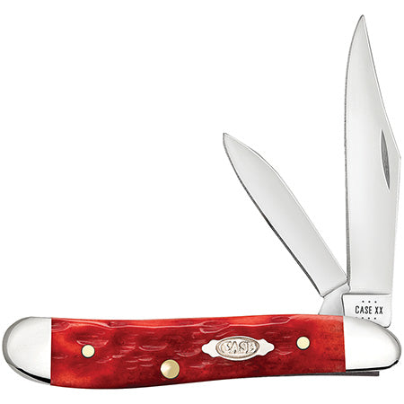 Case Knife Dark Red Peach Peanut (CS) 31948
