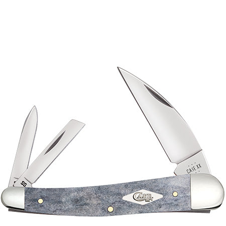 Case Knife Gray Bone Seahorse Whittler 34207