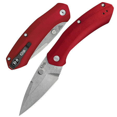 Case Knife Red Anodized Westline 36551