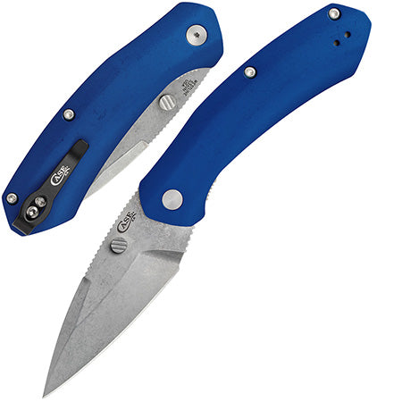 Case Knife Blue Anodized Westline 36552