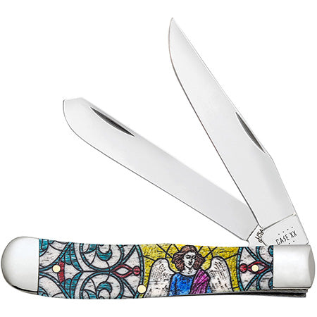 Case Knife Stained Glass Angel 38818