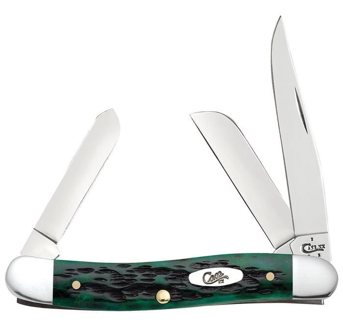 Case Knife Pocket Worn Bermuda Stockman 09721