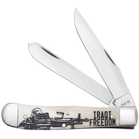 Case Knife Iraqi Freedom Trapper 50954