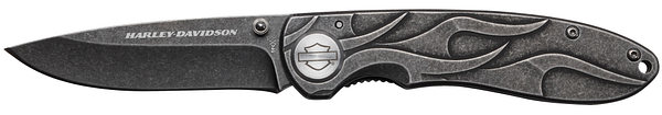 Harley Davidson TecX Black Stonewash 52114