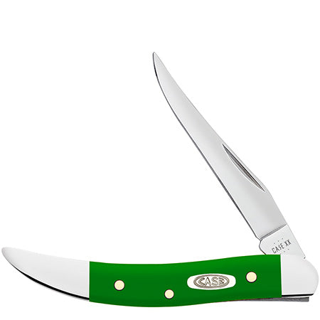 Case Knife Green Synthetic Small Texas Toothpick 53394