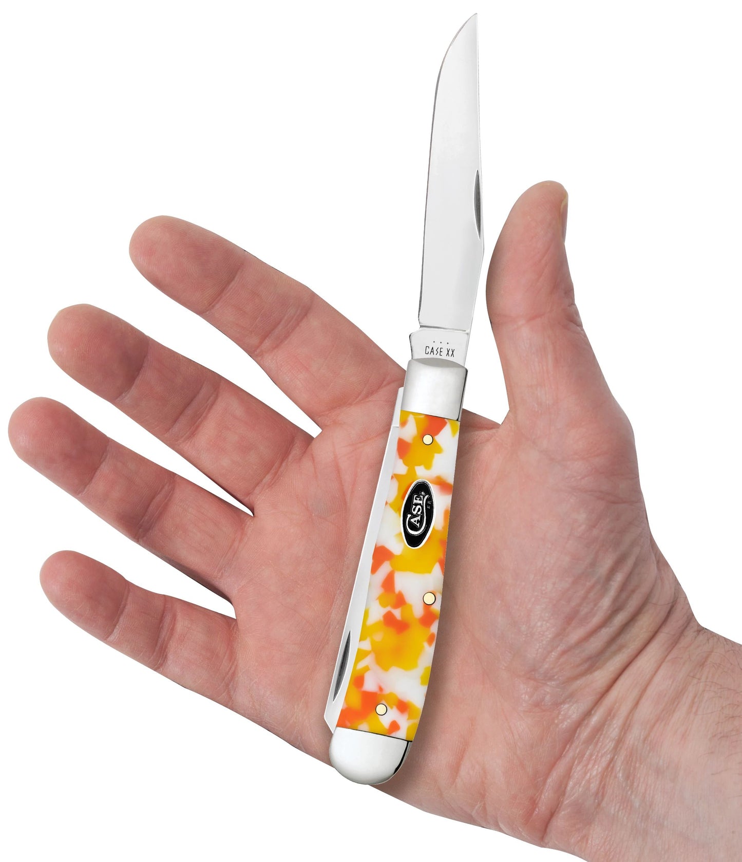 Case Knife Candy Corn Kirinite Trapper 53750