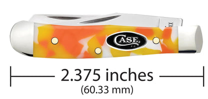 Case Knife Candy Corn Kirinite Tiny Trapper 53754