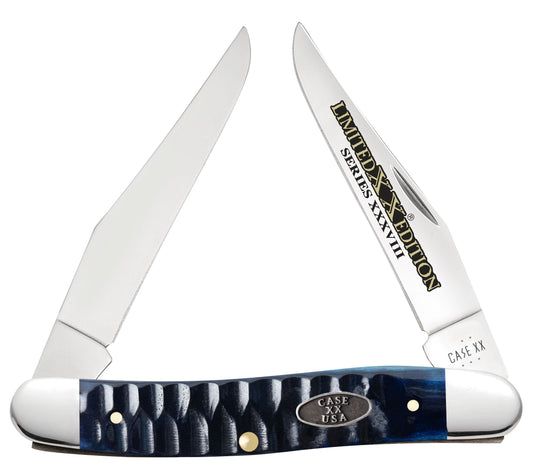 Case Kinfe Limited XX Edition Ocean Blue Bone Gator Muskrat 53985