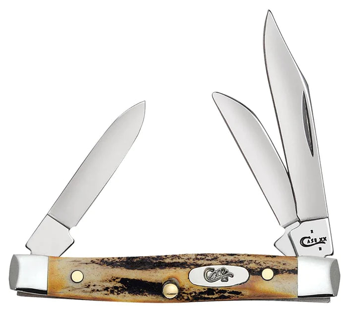 Case Knife Genuine Stag Stockman 00178