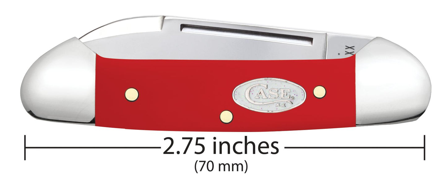 Case Knife SparXX Red Synthetic Baby Butterbean 56985