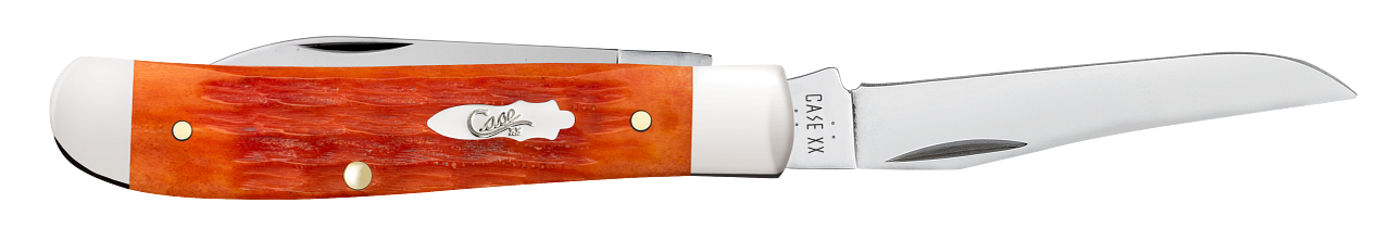 Case Knife Tequila Sunrise Bone Jig Mini Trapper 57531