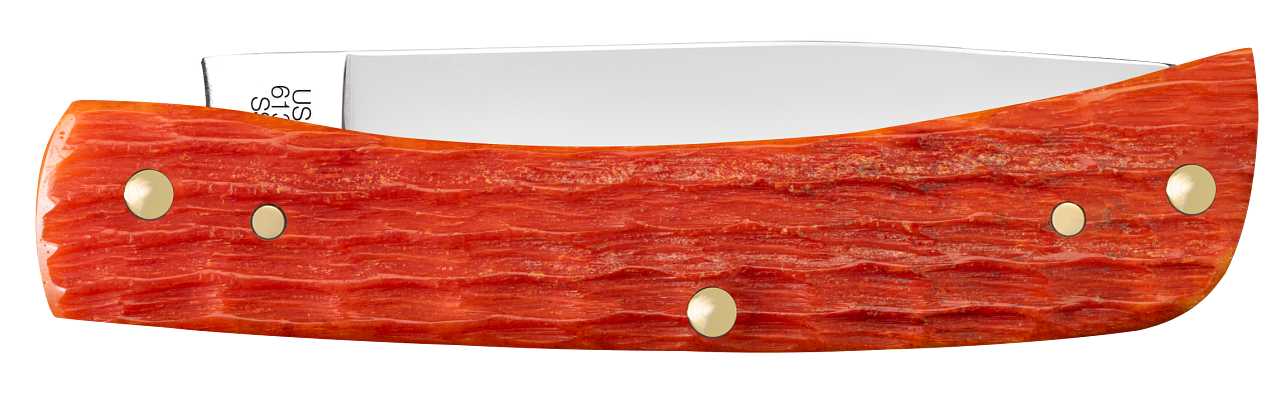 Case Knife Tequila Sunrise Bone Jig Sod Buster Jr 57533