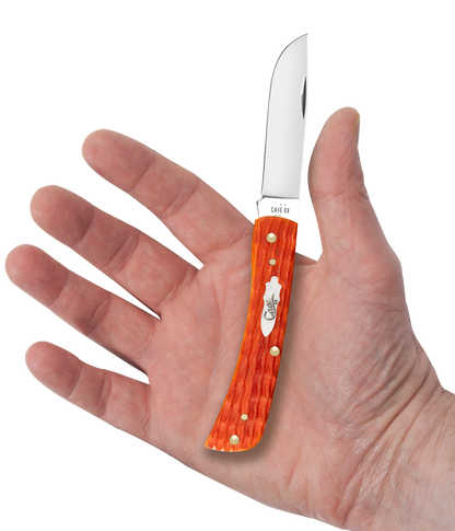 Case Knife Tequila Sunrise Bone Jig Sod Buster Jr 57533