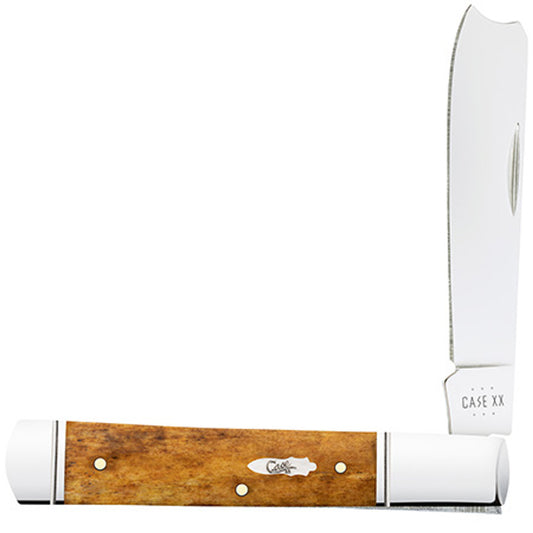 Case Knife Antique Bone Smooth Razor 58211