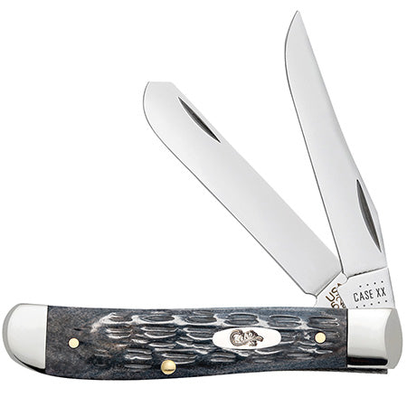Case Knife Gray Bone Mini Trapper 58414