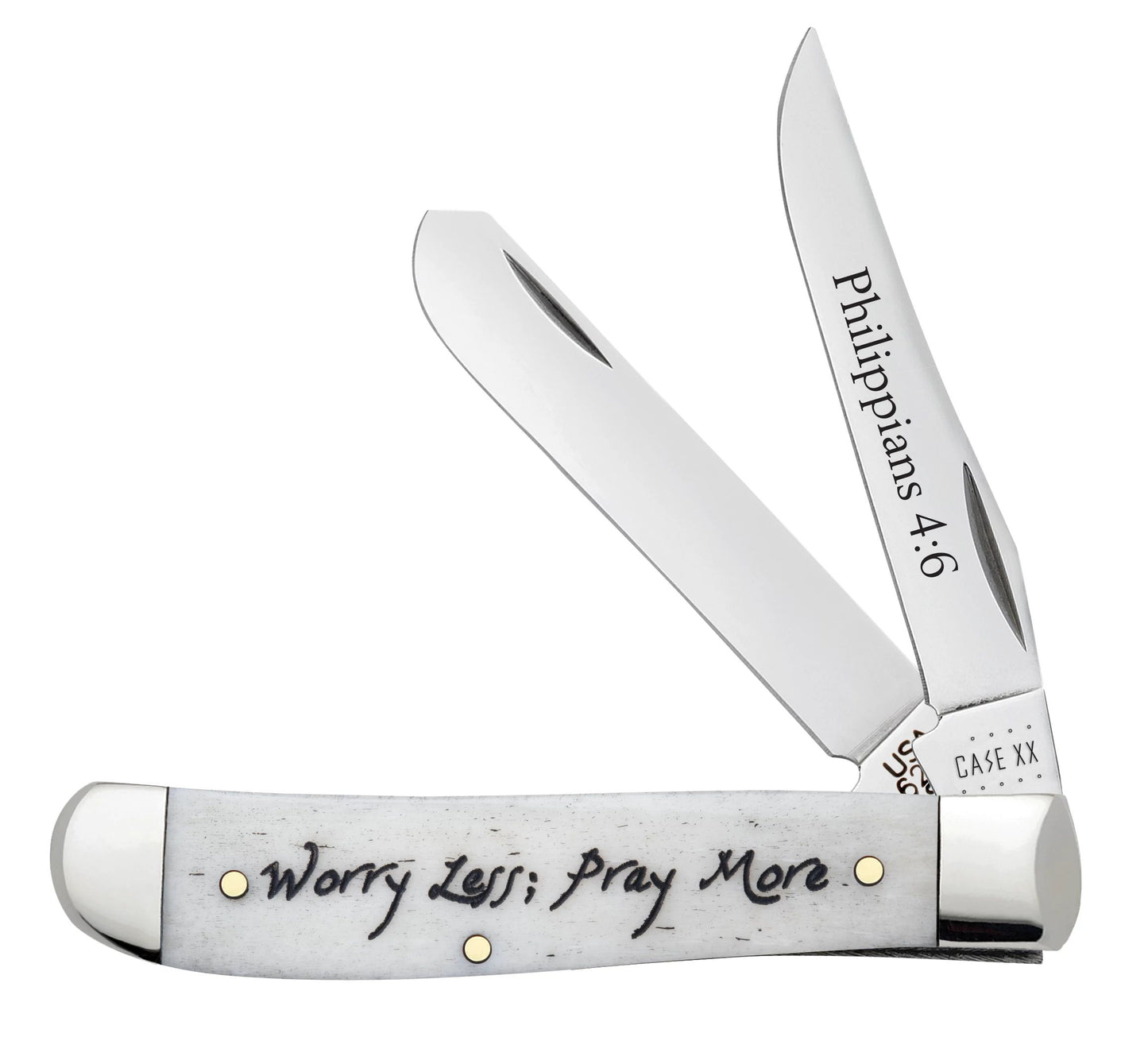 Case Knife Religious Natural 60869