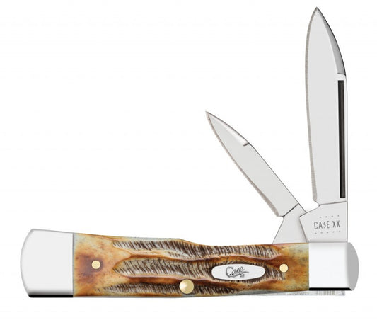 Case Knife Bone Stag Gunstock 65322