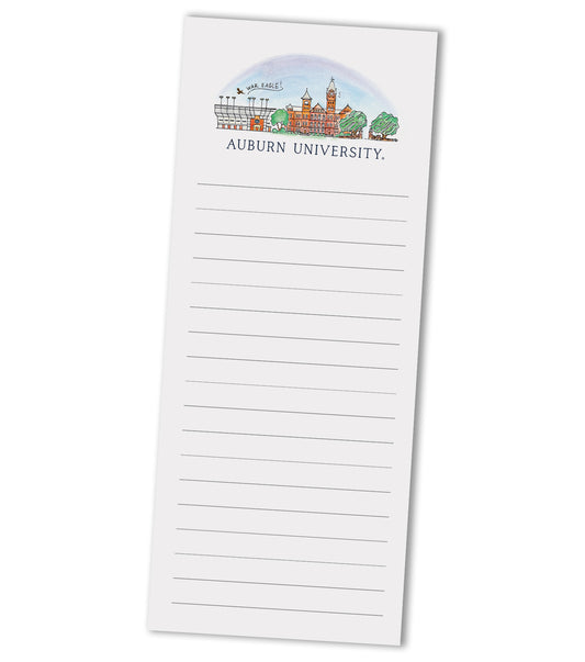 Auburn Skyline Notepad