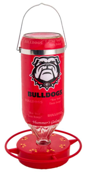 Hummingbird Feeder Georgia Bulldogs