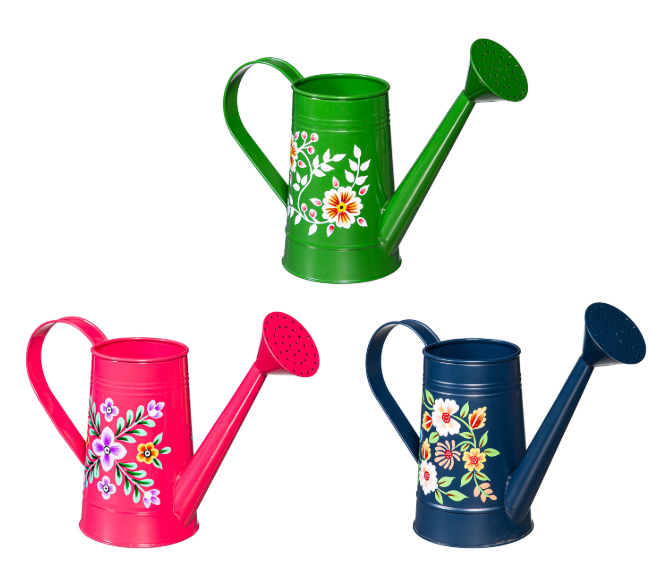 Hand Painted Watering Can