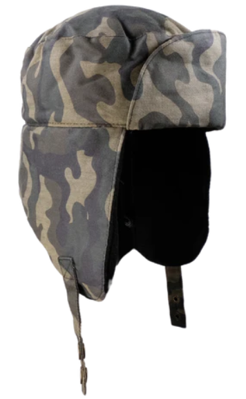 Turner Hat Waxed Trapper Camo M/L