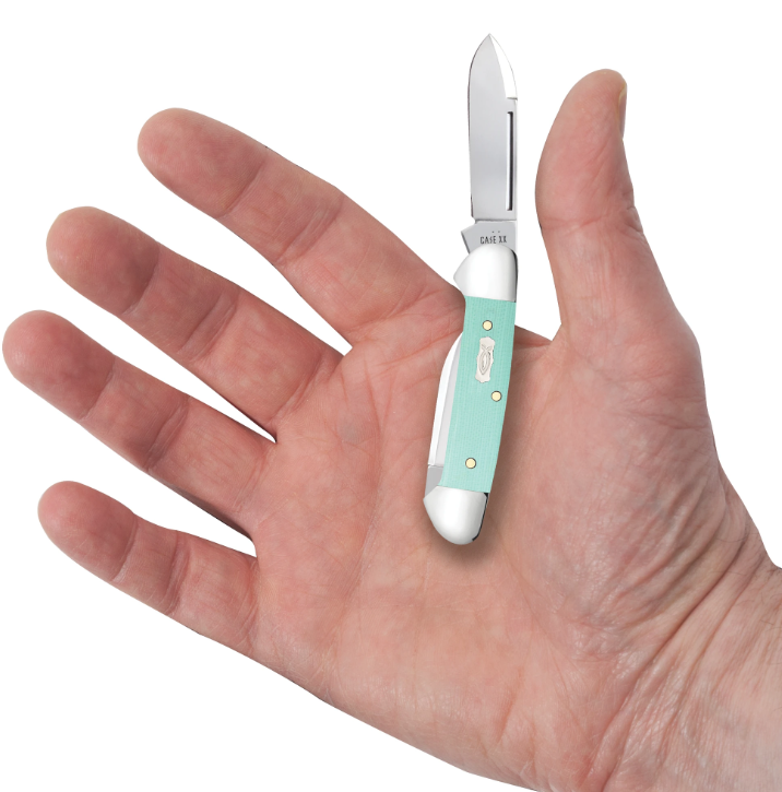 Case Knife Seafoam Green G10 Baby Butterbean 18107