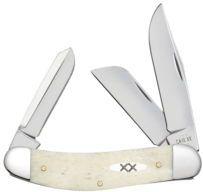 Case Knife Bose Natural Bone Sowbelly 13318