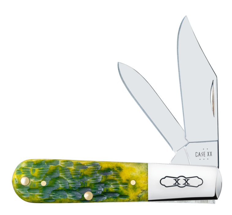 Case Knife Green Apple Barlow 27865