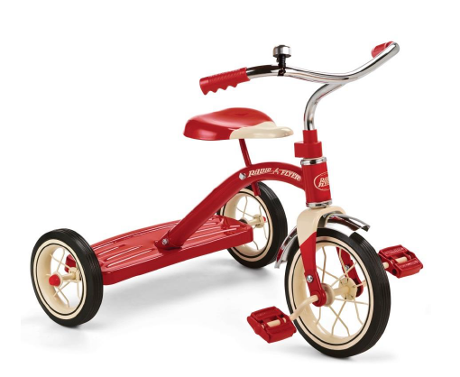 Radio Flyer Classic Tricycle 10" Red 34B