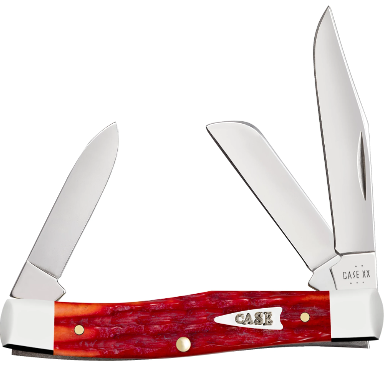 Case Knife Indian Paint Brush Bone Medium Stockman 42321