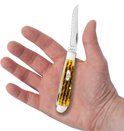 Case Knife Honeycomb Mini Trapper 32271