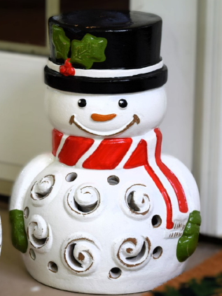 Snowman Luminary 16" Tall