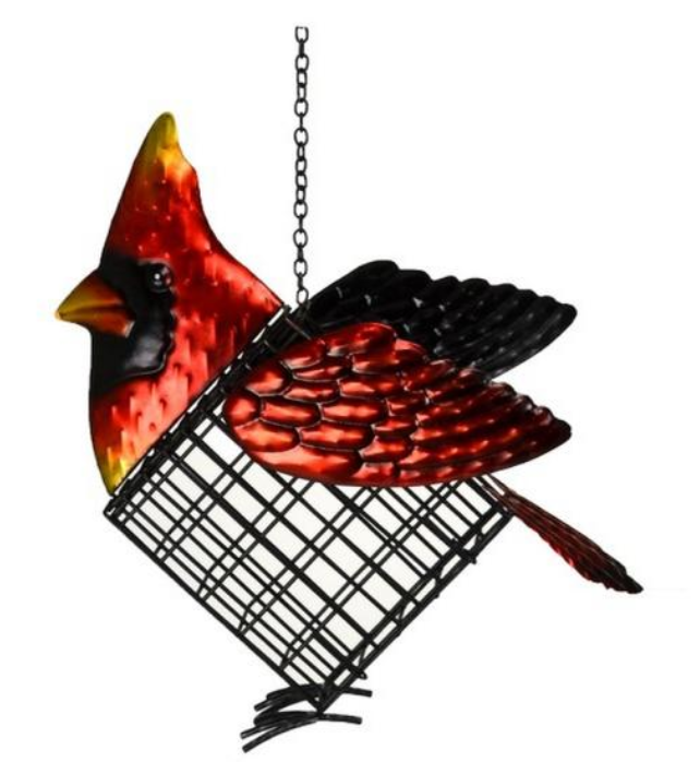 Cardinal Suet Feeder