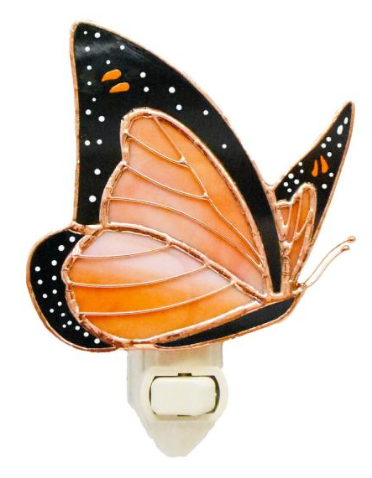 Orange Butterfly Nightlight