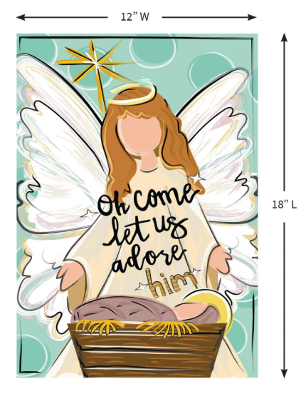 Angel Garden Flag