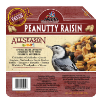 Peanutty Raisin Suet