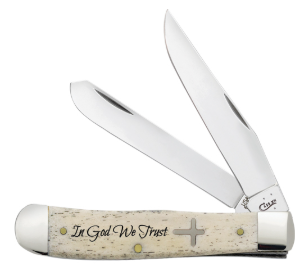 Case Knife In God We Trust 672101