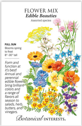 Edible Beauties Flower Mix