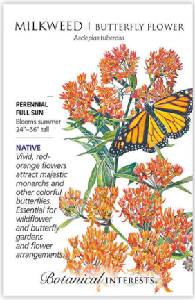 Milkweed Butterfly Flower Seeds