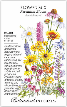 Perennial Bloom Flower Mix