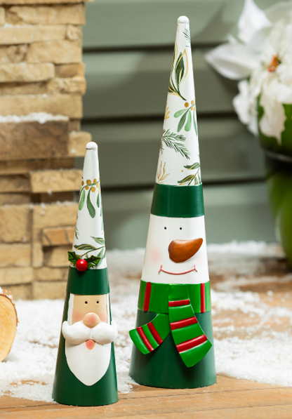 Metal Garden Snowman