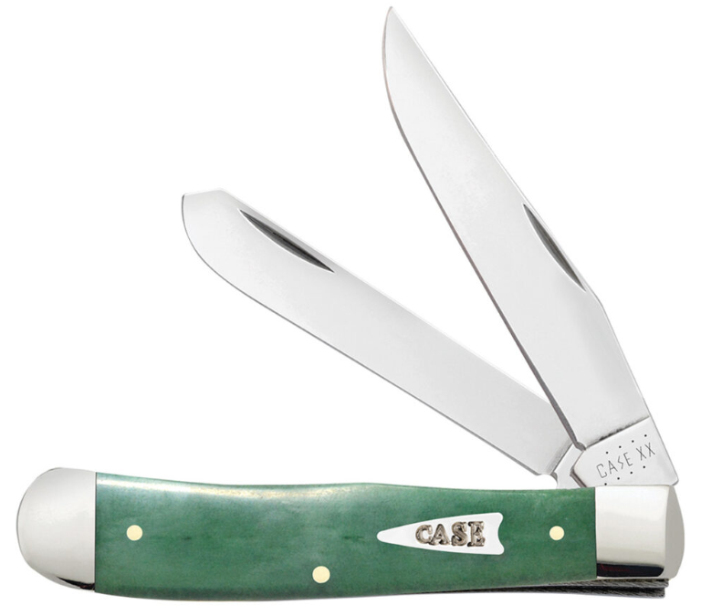 Case Knife Emerald Green Trapper 22859