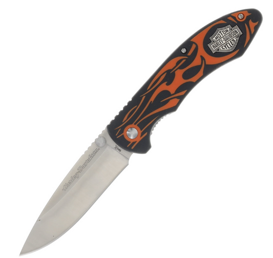 Harley Davidson TecX Black & Orange Tribal TF-1 52119