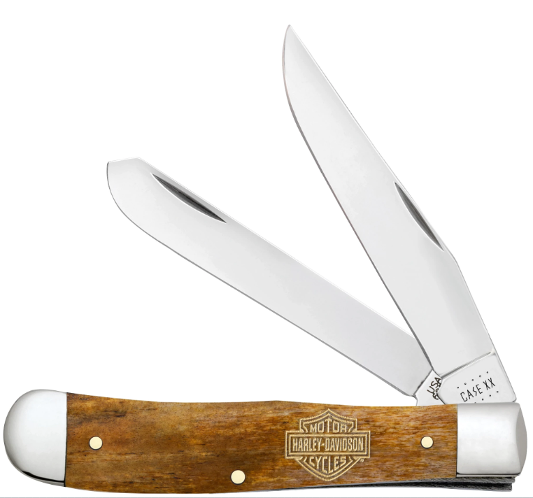 Harley Davidson Antique Bone Smooth Trapper 52226