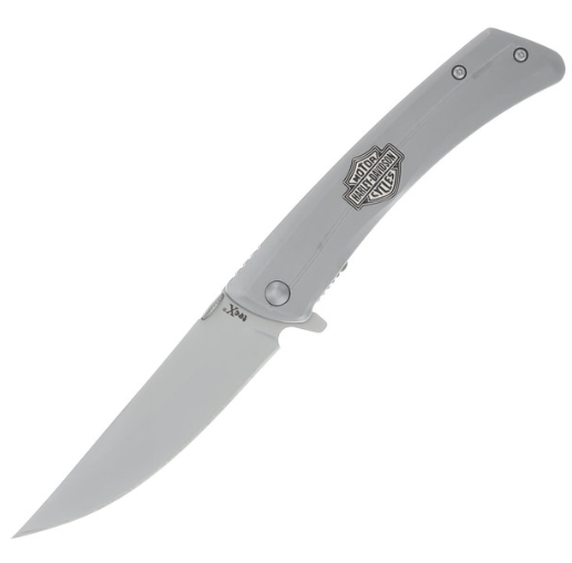 Harley Davidson TecX Stainless Steel Flipper 52232