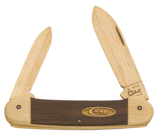 Case Knife Wooden Canoe Kit 12131