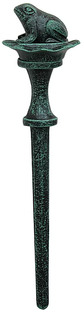 Frog Hose Guide Verdigris Set of 3