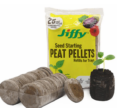Jiffy Seed Starting Peat Pellets Refill 25 Pellets
